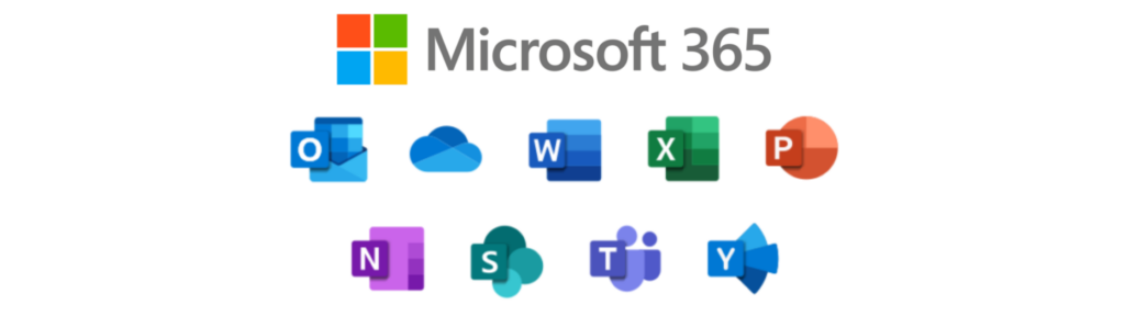 Image of the microsoft product icons