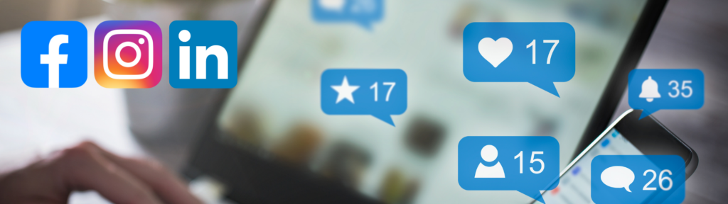 Image of social platform icons